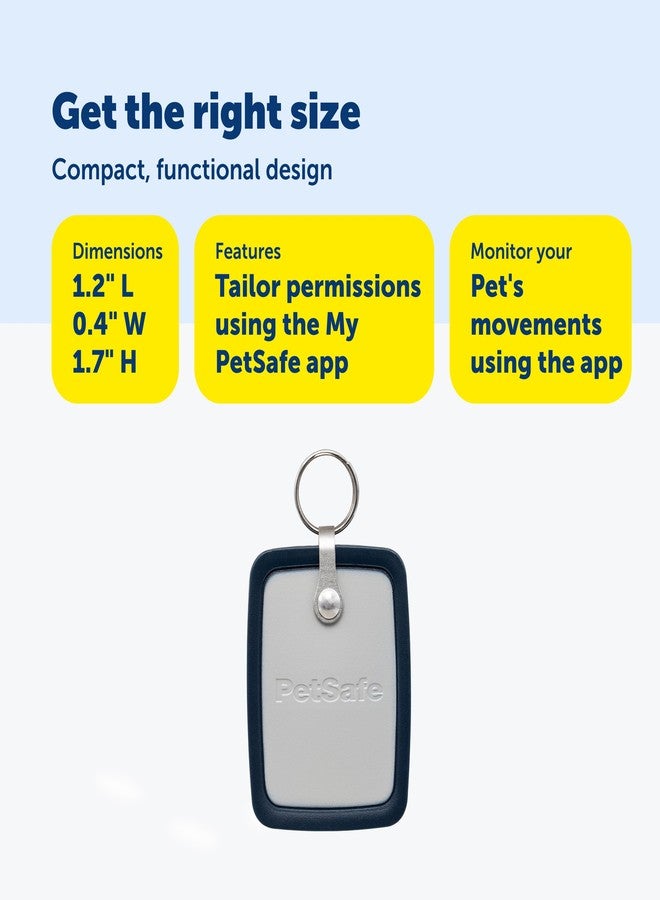 بيت سيف مفتاح باب الحيوانات الأليفة الذكي المتصل من PetSafe SmartDoor - يوفر وصولاً ذكياً وشخصياً لكلابك وقططك مع منع دخول الحيوانات الضالة والبرية - متوافق مع باب الحيوانات الأليفة الذكي المتصل من SmartDoor - كبير الحجم - Image 4